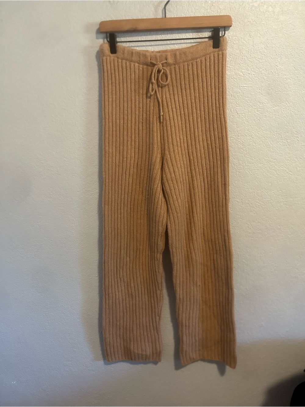 James street co wool & organic cotton blend pants